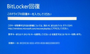 BitLocker からの回復